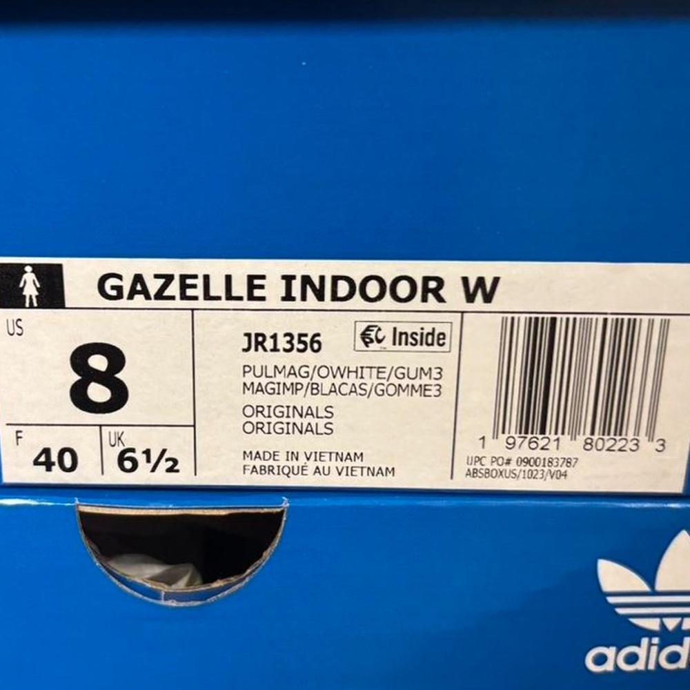 Adidas Gazelle Indoor Pink Suede Sneakers - Picture 10 of 12